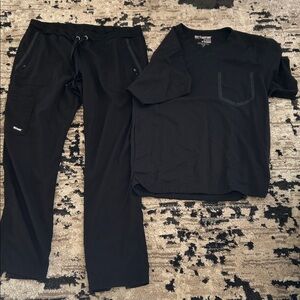 Barco Uniforms Black Cargo Pants